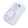 12 Hour Mechanical Outlet Timer 16A Flame Retardant PC Timer Plug for Indoor Lighting   Electric Bike Charging