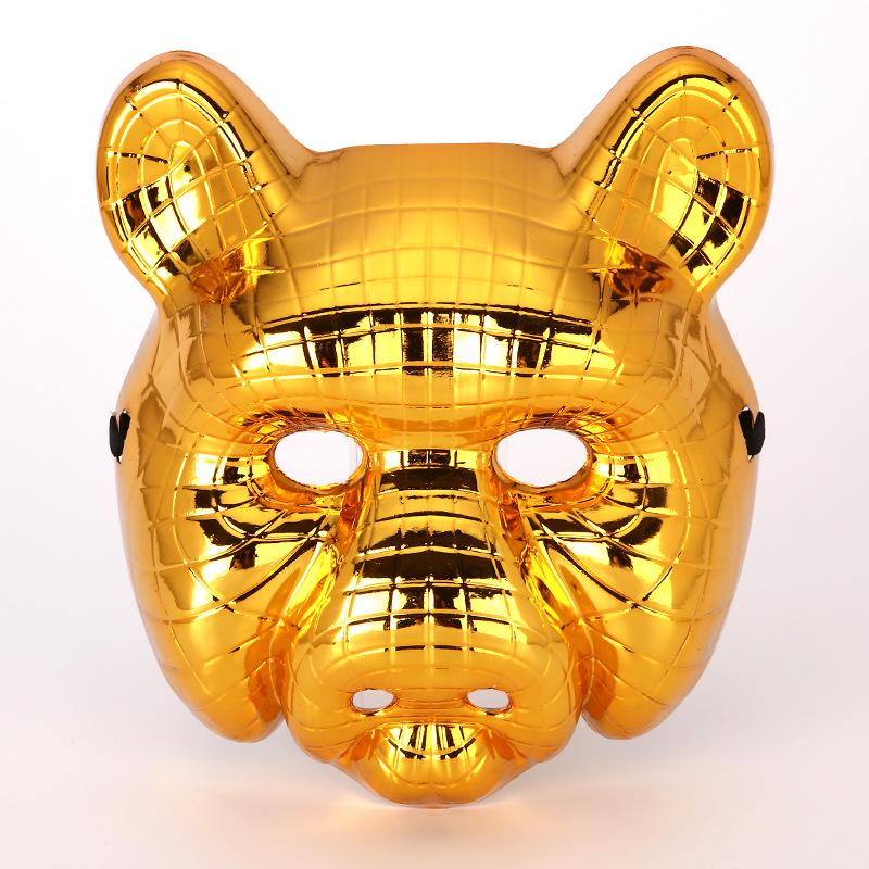 Korea TV Calamari SG 2 Cosplay Tiger Lion Owl Mask Helmet Fantasy Disfraz Costume Accessories Men Women Party Roleplay Prop