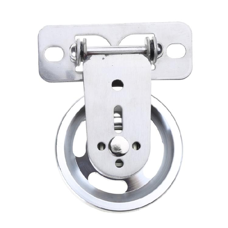 Gym Cable Pulley Wheel Wall Mounted Fixed Pulley Heavy Duty Swivels Mute Pulley