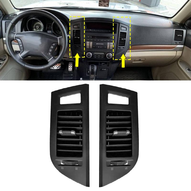 Interior Accessories For Mitsubishi Pajero Montero V87 V93 V95 V97 V98 2007-2025 Front Dash Center Console A/C Air Vent Outlet