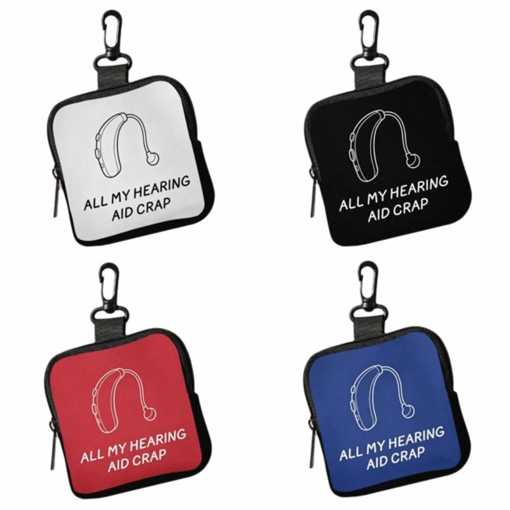 Trendy Mini Coin Purse Water-resistant PVC Earphone Bag Portable Lightweight Wallet Friends Gift