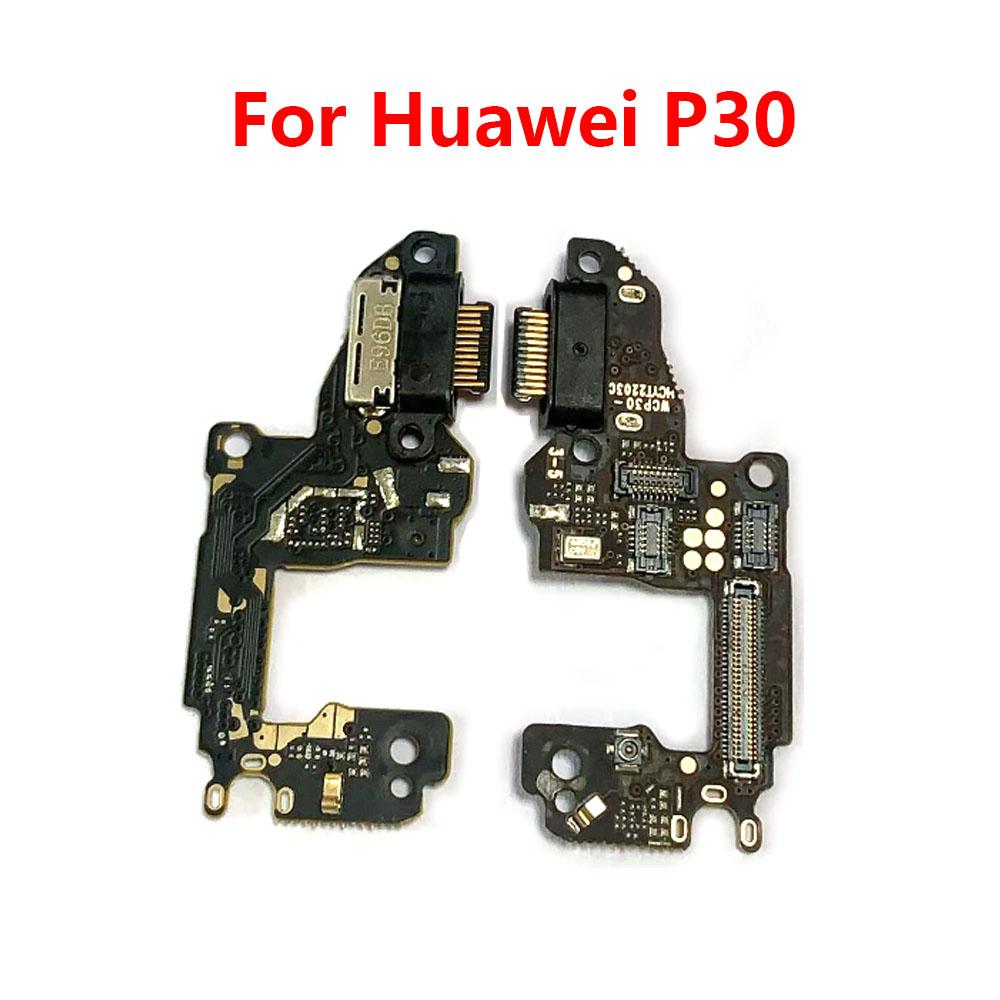 For Huawei P30 USB Charging Board Dock Port Microphone Module Flex Cable For P30