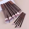 Soft Bristle Blending Makeup Brush Set 13Pcs Foundation Eyeshadow Blush Cosmetic Tool Professional Salon Daily Facial Makeup Supply