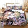3D Print Madoka Magica Bedding Set Single Twin Full Queen King Size Bed Set Adult Kid Bedroom Duvet Cover Sets