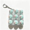 Foods Clicker Anti-stress Toy Pendant Stress Relief Calming Keychain Keys  Children Adults