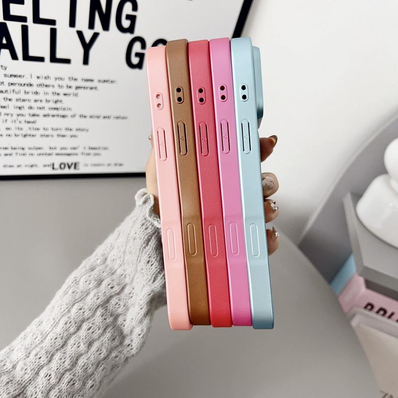 For iPhone 17 Pro Max Case Luxury Hybrid PC+PU Leather Matte Anti-skid Back Phone Cover Case For iPhone 16 15 14 13 Pro Max