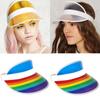 Sun-Proof Sunshade Hat Anti-UV Baseball Hat Fashion Transparent Sun Visor Hat  Unisex