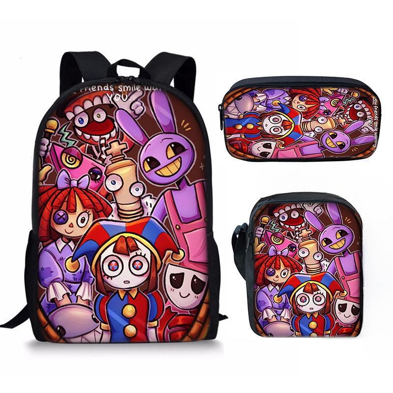 Magic Number Circus Theamazingdigitalcircus Schultasche Ranzen Federmäppchen