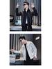 Men's Trendy Embroidered Stand Collar Jacket - Korean Style Casual Spring/Autumn Coat