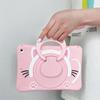 Case for ipad pro mini air and Samsung tablet Tab Kids Case For Xiaomi Mipad 5/6 pro RedMi Pad SE 11" pulgadas silicona cute cat case carrying stand