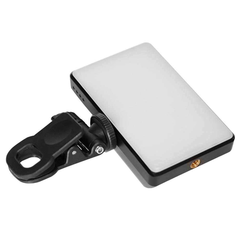 

ST-120 Mini Fill Light for Phone/Tablet Portable LED Video Light with Clip for Live Streaming/Photography Type A