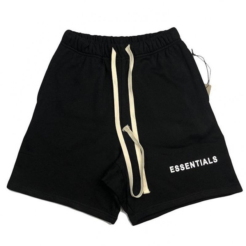 FOG ESSENTIALS Reflective Embroidered Shorts Casual Pants Men Women