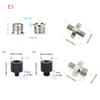 Multiple Size Camera Adapters Set for Photography Studio Lighting and Mobile Devices Professional Metal Thread Adapters