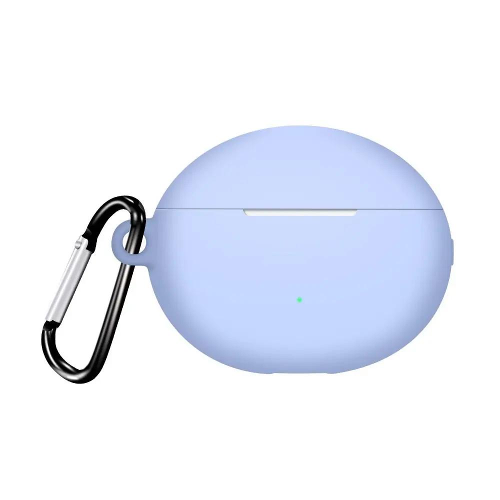 Silicone Protective Case Shockproof Anti-Scratch Headphone Protector With Hook Headphone Accessories for Huawei Freebuds 6i