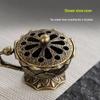 Hand-held Alloy Lotus Incense Burner for Tea Ceremony Ornaments
