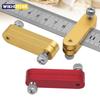 Steel Rule Limit Adjustment Locator Block Woodworking Scribe Locator Straight Rule Scribe Locator Steel Rule Locator