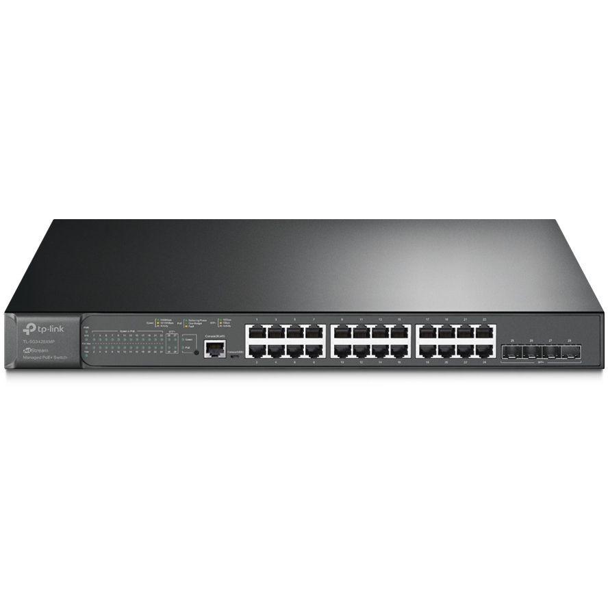 

Коммутатор Tp-link Tl-sg3428xmp 24g 4sfp 24poe 384w Управляемый