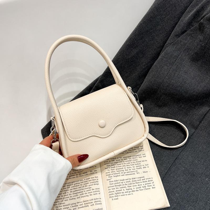 Niche design hand carry handbag new versatile saddle bag shoulder messenger bag women