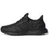 Mens UltraBoost Leather Core Black Unisex Sneakers EF0901