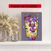 Tadc Pomni 5D Diy Diamond Painting Round Diamond Mosaic Suitable For Beginners Diamond Painting Rhinestones Gift Frameless