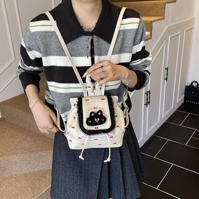 Fashion Lace Backpack New Fresh and Sweet Mini Backpack Girl Trendy Bag