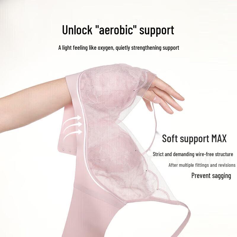 Aimer Oxygen Petals Wire-Free Lace Bra & Panty Set