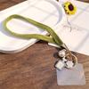 Hanging Neck Strap Key Ring Holder Wrist Rope Woven Strap Rope Phone Hang Rope Mobile Phone Lanyard