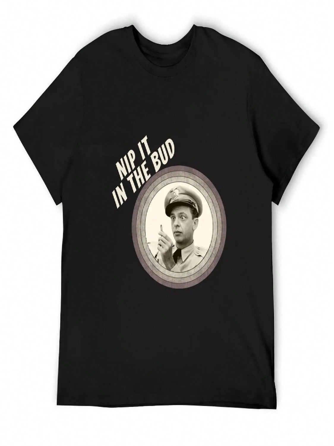 Andy Griffith Nip It In The Bud Retro 1960s T-Shirt Heavyweights Vintage Clothes Summer 2025 Oversized Tee Shirts For unisex S разноцветный