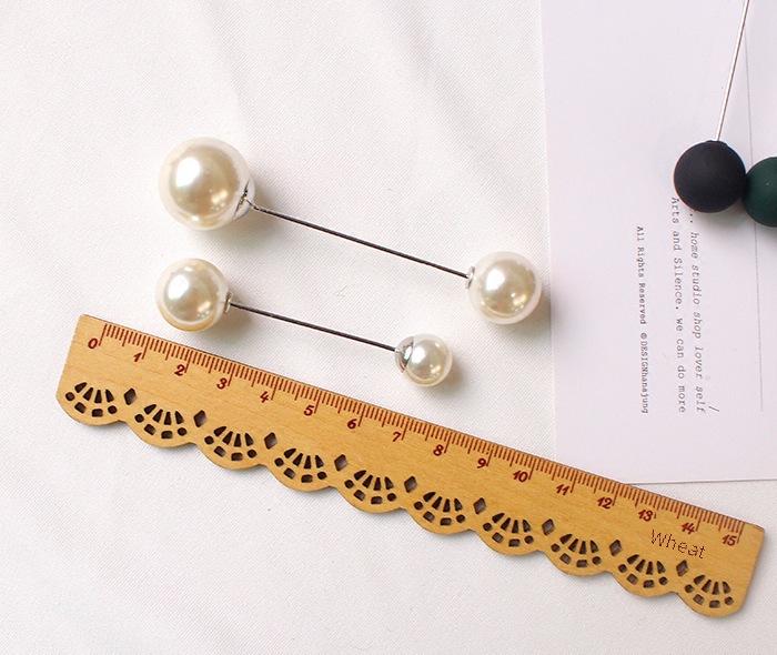 Korean Pearl Brooch: All-Match Women's Cardigan, Scarf Pin, Shawl Buckle, Small Jewelry Accessories