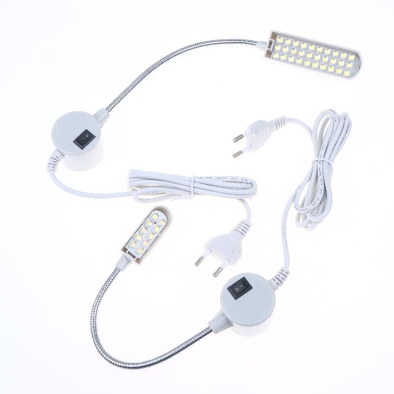 1Pcs AC220V EU/US Standard Sewing Machine Magnet LED Light DIY Bedhead Reading Lamp 10/20/30/40 LED Beads Sewing Machine Light