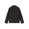 Stussy FW21 Woodsy Blanket Stitch Fleece Solid Color Lapel Plush Jacket Casual Hook Edge American Vintage Jacket Unisex jackets Black 218128