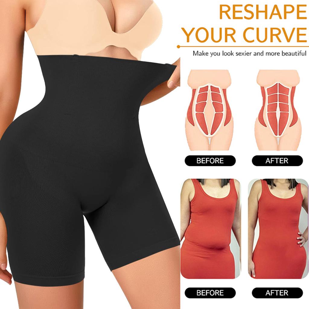Pantaloncini Shapewear Modellanti Vita Alta – Biancheria Intima Per Controllo Pancia E Glutei