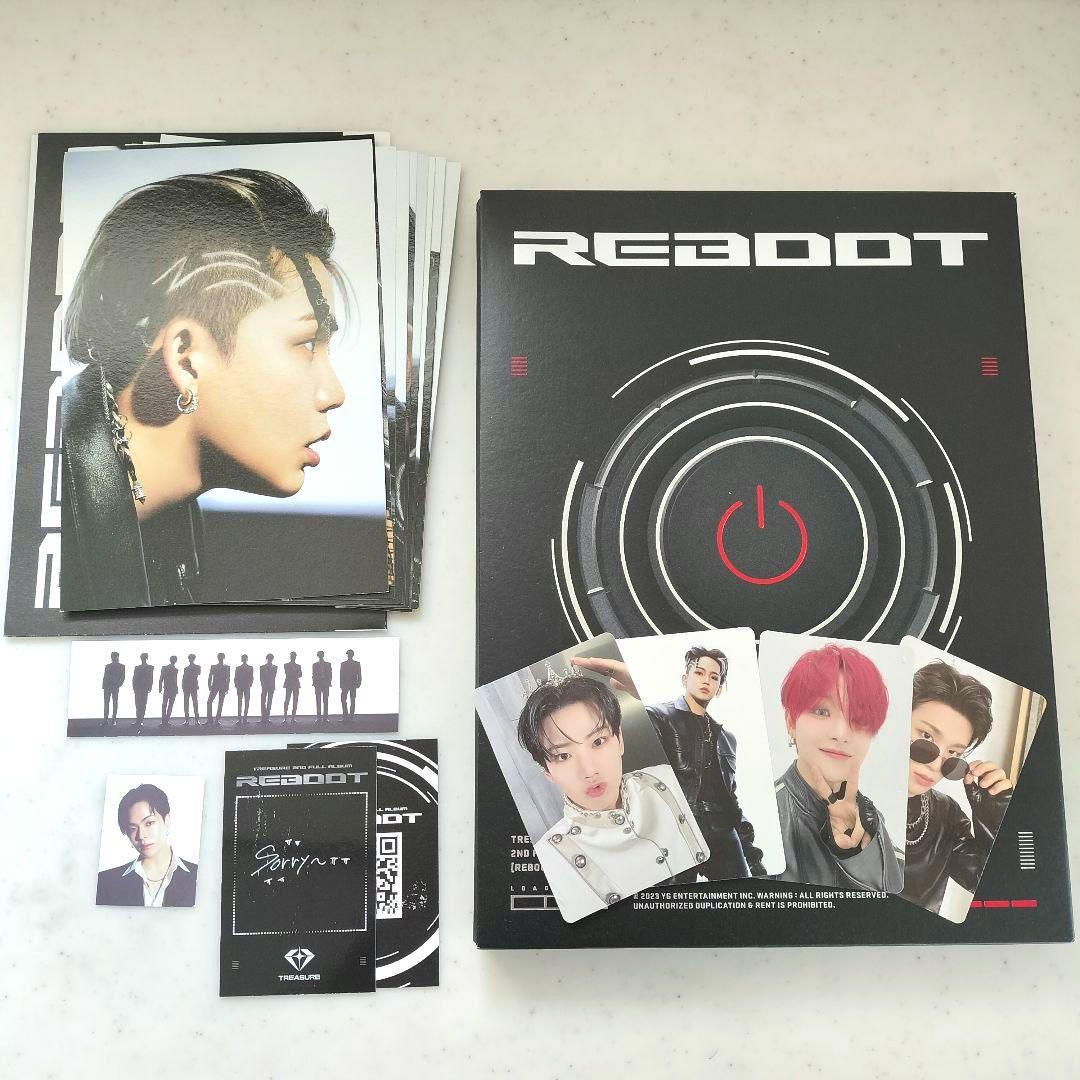 

[USED] TREASURE “REBOOT” PHOTOBOOK black ver.