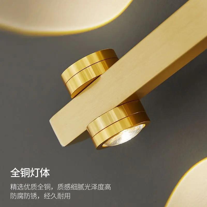 Modern Luxury Vanity Light Copper Restroom Wall Lamp Make Up LIght Indoor Decor Light For Living Room Bedroom Mirror Front Lamp