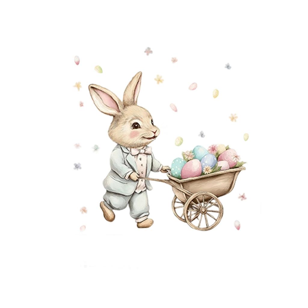 Easter Themed Easter Egg Wall Stickers, Wall Decorations, Holiday Decoration Stickers, PVC Self-adhesive Stickers