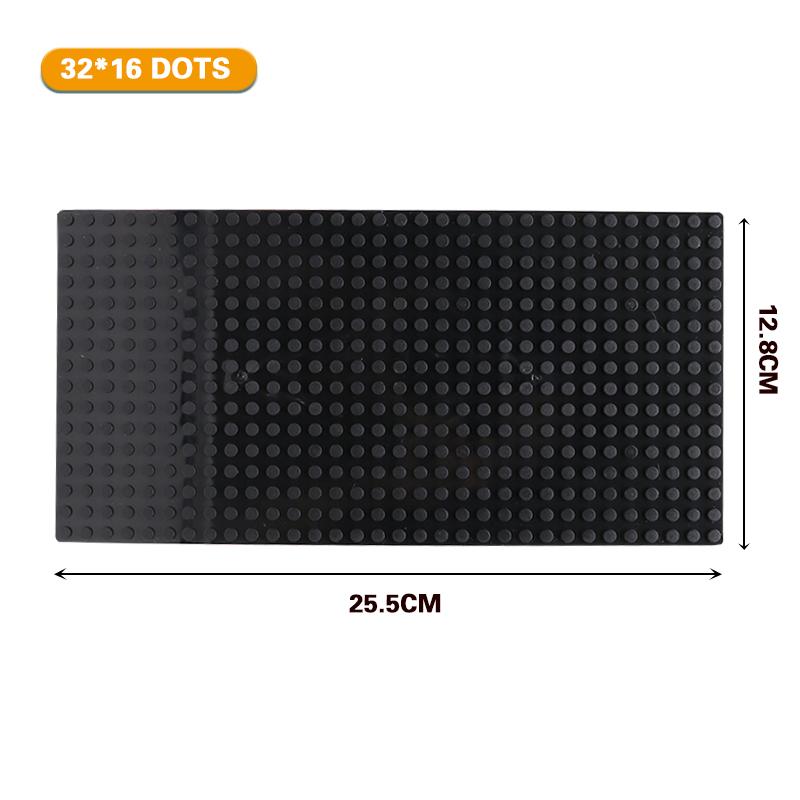 32x32 32x16 Dots Classic Base Plates MOC DIY Plastic Bricks Baseplates City Dimensions Building Blocks Figures Construction Toys