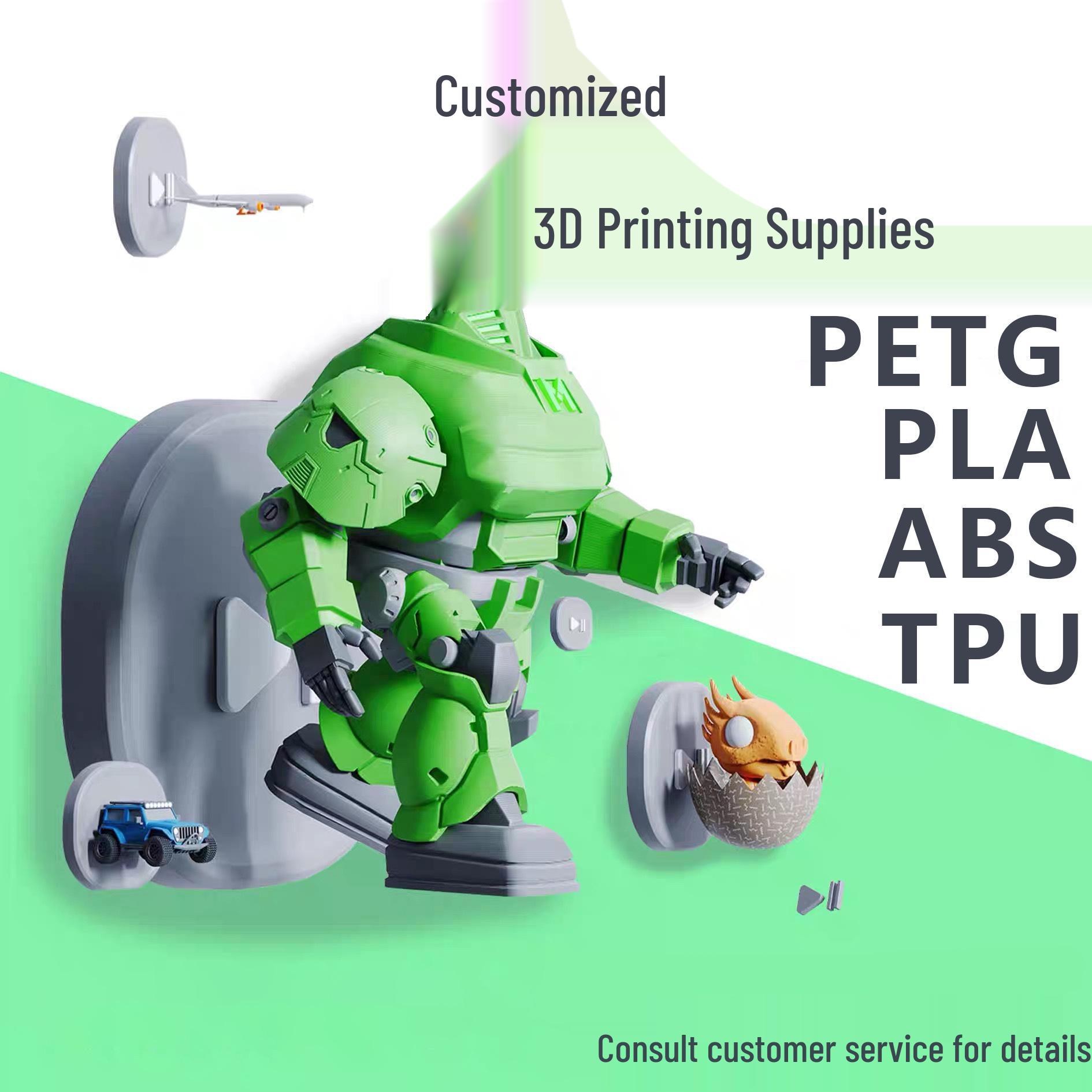 Пластик для 3D-принтера Koredee: PLA, PETG, TPU, ABS