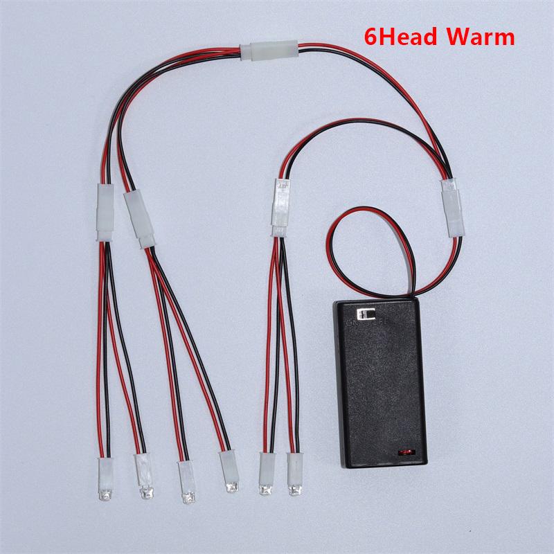 Led Beads Miniature Small Night Light/Bulb Materials Making Creative Model Dollhouse Illumination Scene Layout Diorama Kit 1Set