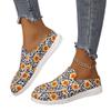 Shoes for Women Spring and Autumn Women's Flats Mixed Colors Round Toe Leopard Print Low-heeled Casual Shoes Women
