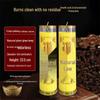 Ghee Oil Candle for Taoist Temple: 7-Day Smokeless Cylindrical Lamp