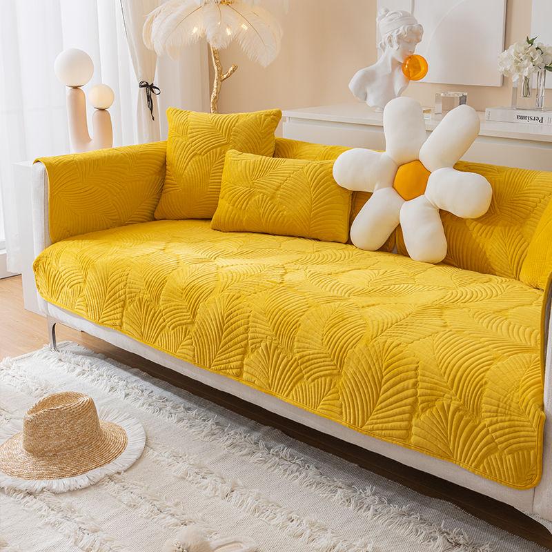 Customized Thick Plush Sofa Cover High Quality Non-Slip Sofa Cushion Sofa Towel Sofa Cover Home Living Room Decoration