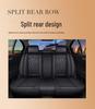 Full Wrap Leather Car Seat Cushion - Universal Fit for All Seasons