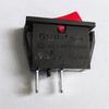 SOKEN RK1-15 Rocker Switch, 2-Position, 2-Pin, 16A, Red Cover, Visible Layout