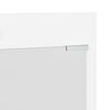 Wall Mounted Nightstand White 70 x 10 x 90 cm Engineered Wood