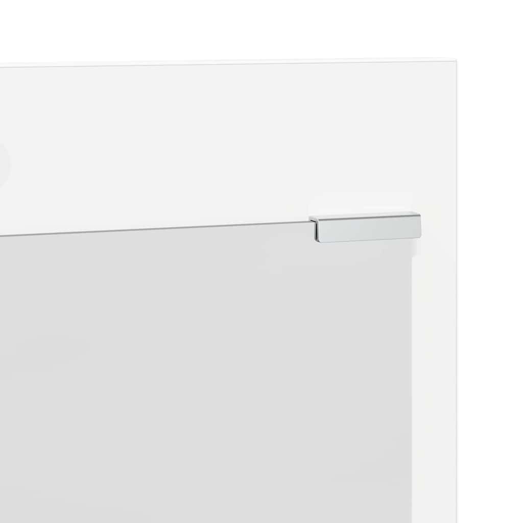 Wall Mounted Nightstand White 70 x 10 x 90 cm Engineered Wood