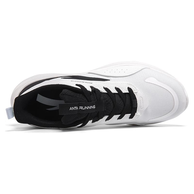 Anta Comfortable Non-Slip Lightweight Low-Top Running Shoes Men Sneakers White 912345512-1