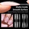 140Pcs Scale Crystal Armor 2 In 1 Nail Forms for Salon Quality Rapid Extension at Home