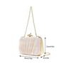Womens Chain Strap Crossbody Bag Elegant Evening Bag Handbag Retro Banquet Bag Clutch Purse Shoulder Bag for Party