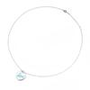 High-End Women's Charm Necklace with Heart-Shaped Pendant Trendy Link Chain Jewelry for Parties Gifts Anniversaries
