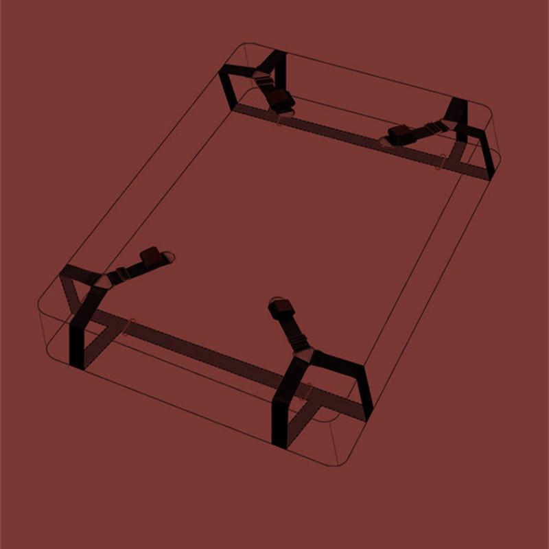Bed straps with four corners, bed binding props, SM adult sexual straps